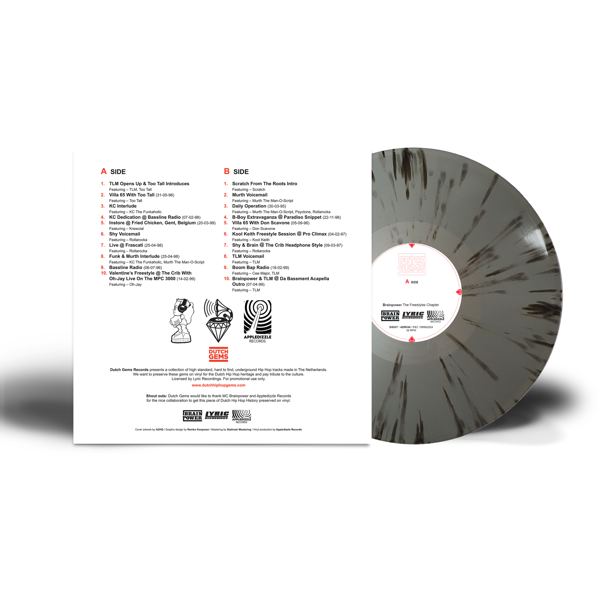 Vinyl - Brainpower - The Freestyles Chapter 25th Anniversary